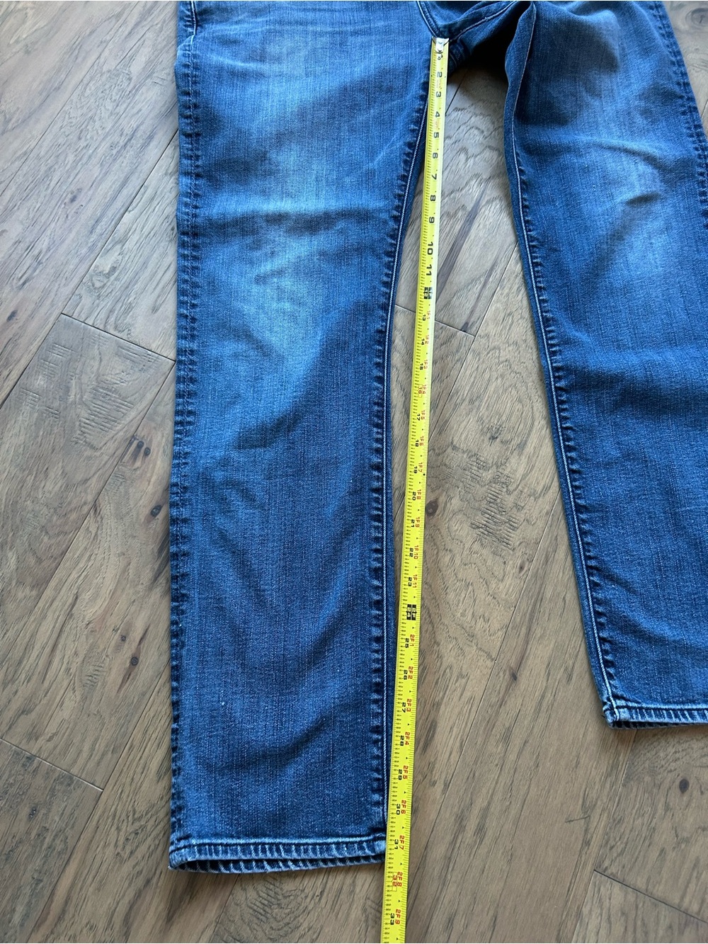 7 For All Mankind Mens Size 34 Standard Classic Straight Leg Jeans - Picture 14 of 15